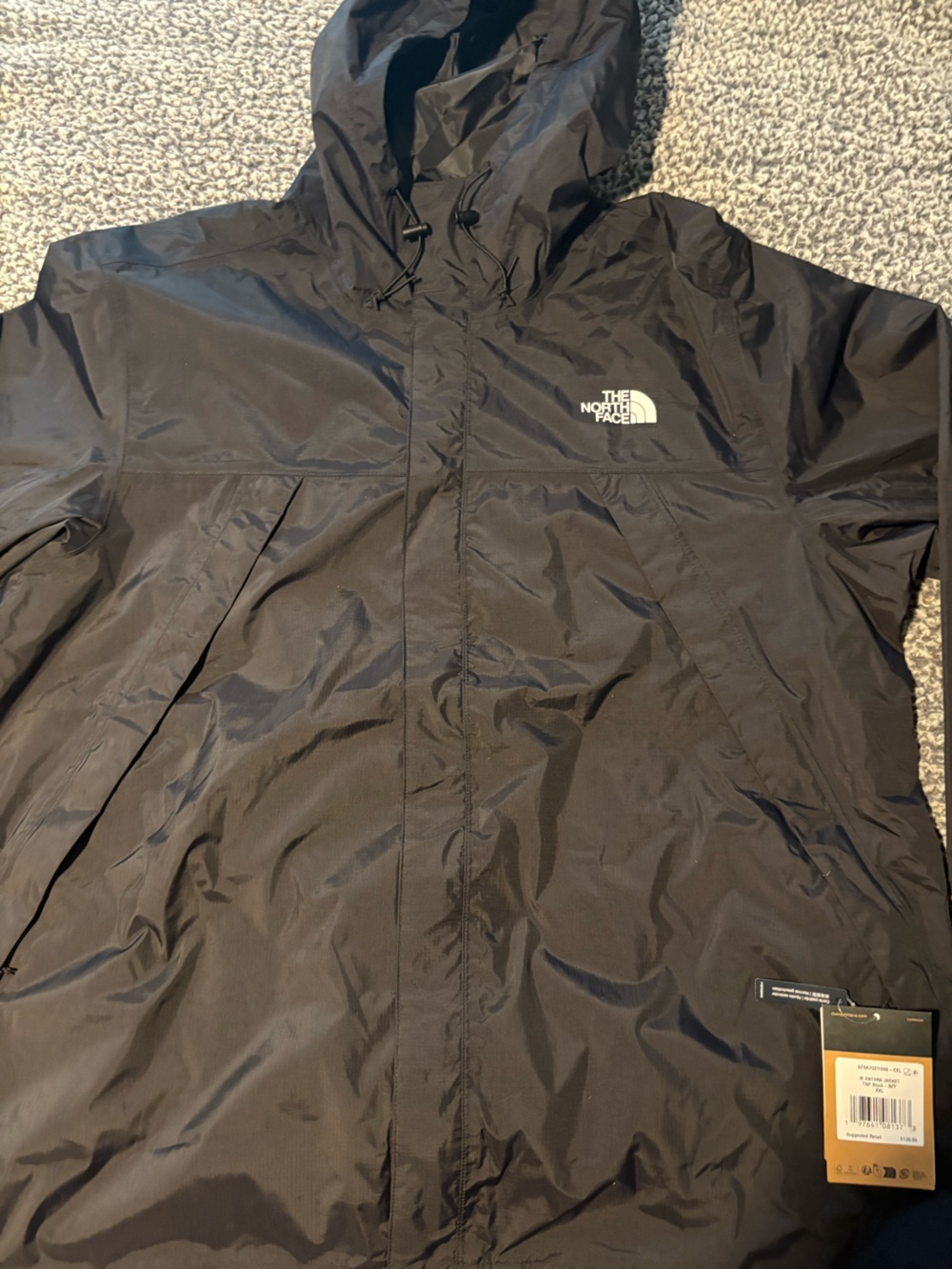 The North Face Men’s Size XXL Antora Jacket in Black NWT!